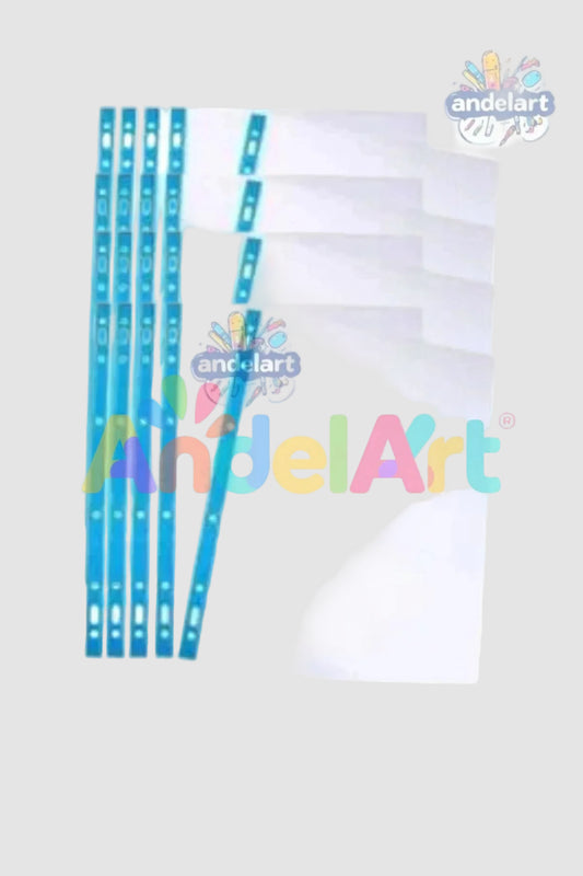 A4 Kristal Poşet Dosya 25 Adet - Şeffaf