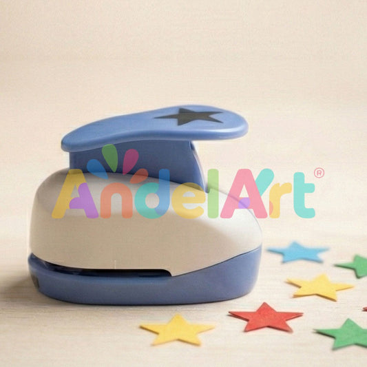 Yıldız Desenli Orta Boy Delgeç 2,5 cm